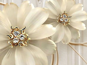 璀璨绽放 透明花卉与奢华珠宝的视觉盛宴